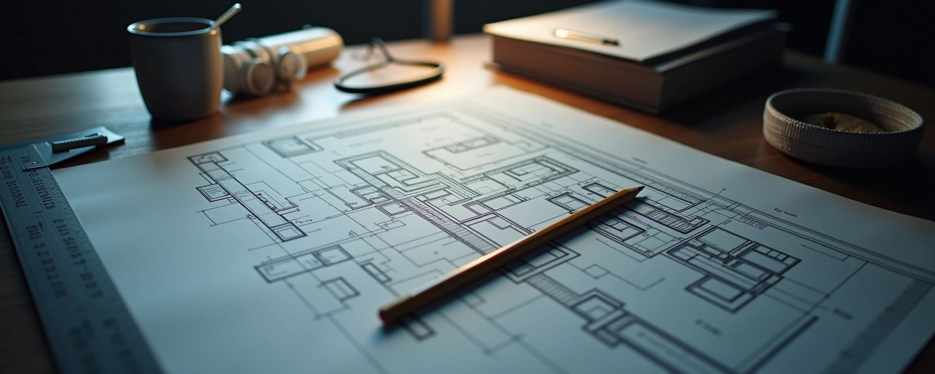 Architectural blueprints
