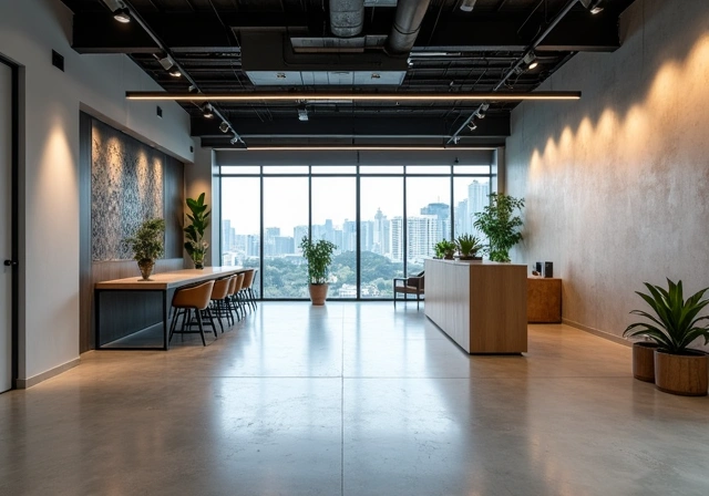 Completed commercial space