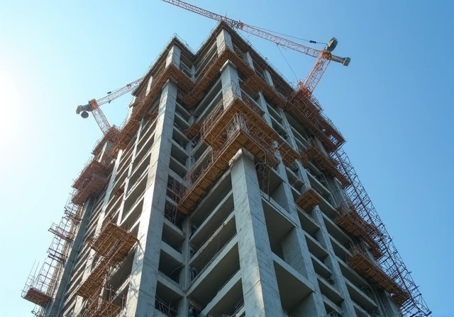 Building construction in progress
